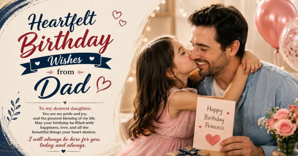 Heartfelt Birthday Wishes from Dad